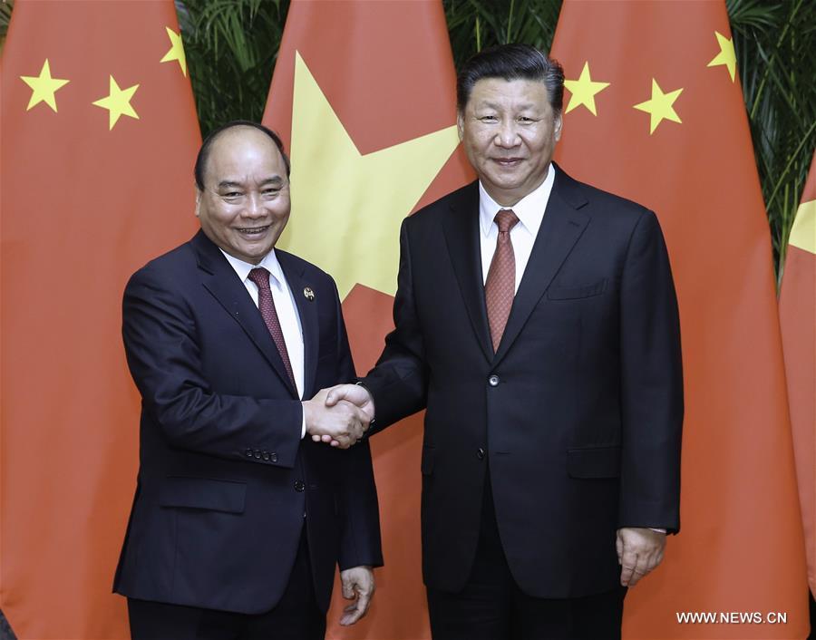 Xi Jinping rencontre le Premier ministre vietnamien