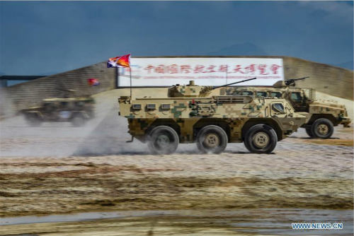 Les équipements militaires terrestres présentés au Salon de l'air de Zhuhai
