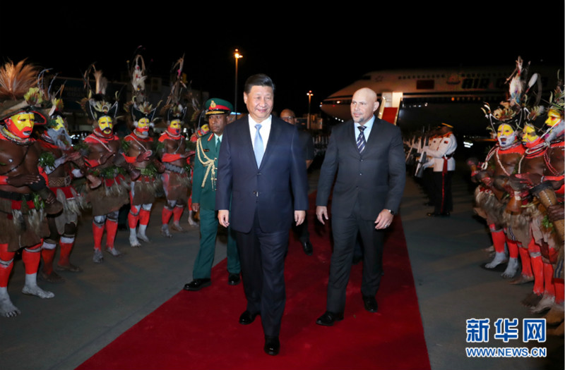 Xi Jinping en Papouasie-Nouvelle-Guinée pour une visite d'Etat et la réunion de l'APEC