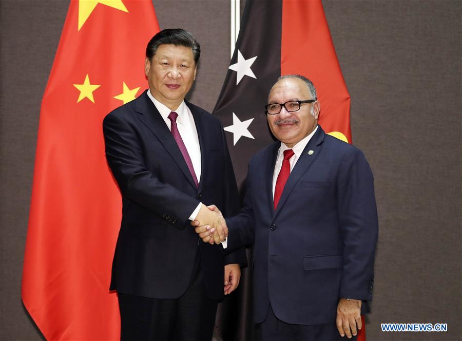 La Chine et la PNG conviennent d'un partenariat stratégique global