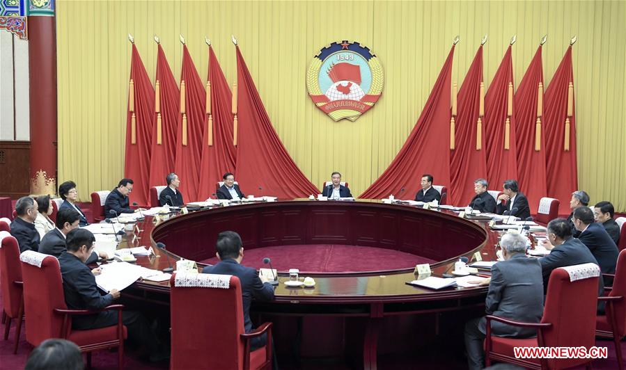 Chine : l'organe suprême de consultation politique convoquera une réunion de son comité permanent les 28 et 29 novembre