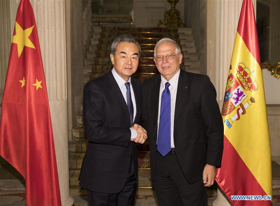 Les ministres des AE chinois et espagnol s'engagent à renforcer la coopération bilatérale