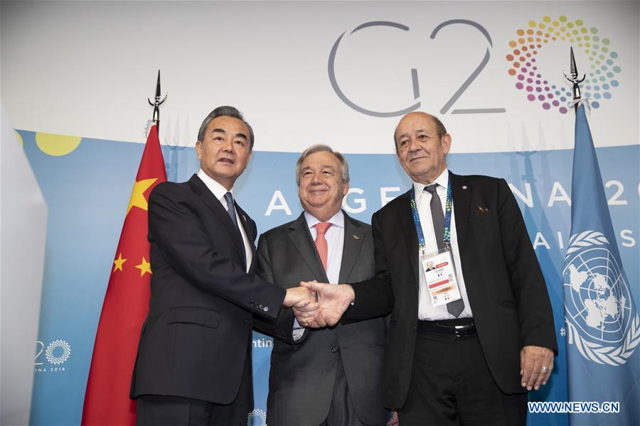 La Chine, la France et l'ONU réitèrent leurs promesses de coopération sur le changement climatique