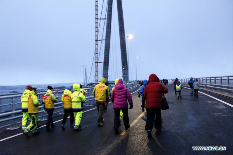 Le 2e plus grand pont de Norvège construit par une entreprise chinoise ouvert au trafic