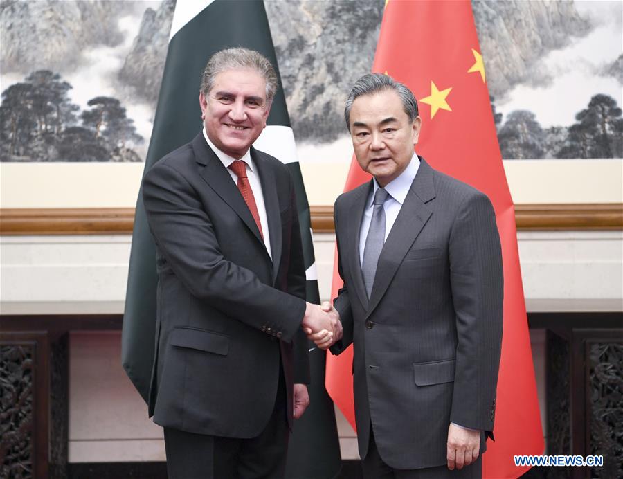 Un conseiller d'Etat chinois rencontre le ministre pakistanais des AE