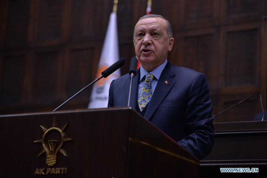 Le président turc annonce l'établissement par la Turquie d'une zone de sécurité dans le nord de la Syrie