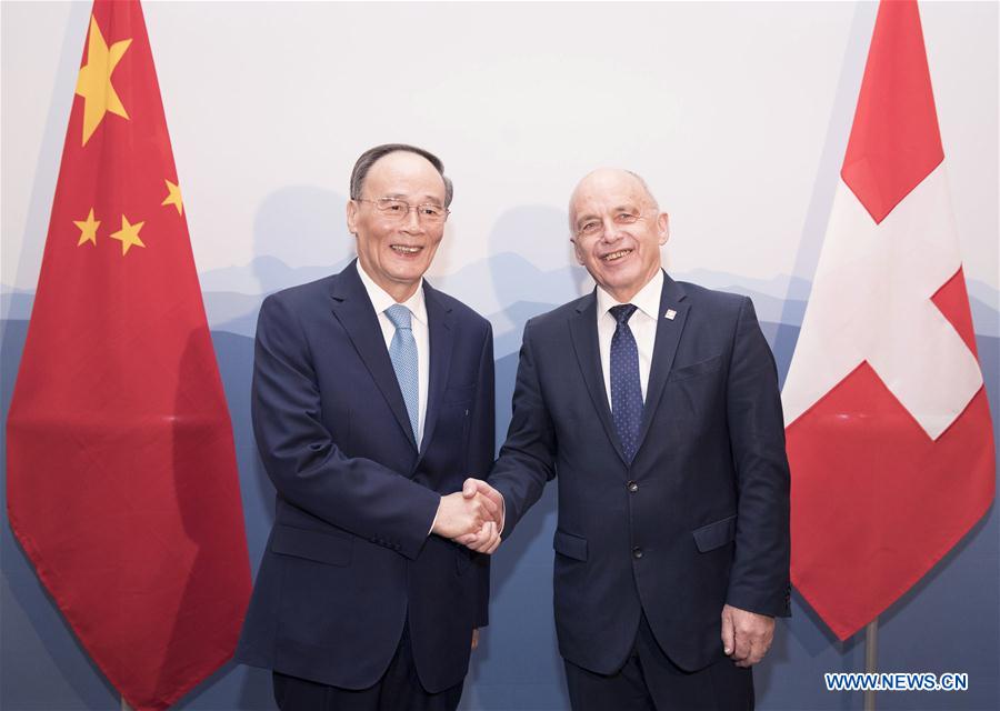Le vice-président chinois appelle à une coopération plus étroite en matière d'innovation avec la Suisse