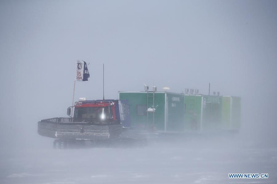 Antarctique : la mission de recherche chinoise quitte la station Taishan