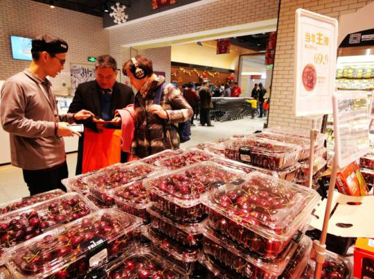 Les cerises chiliennes plébiscitées par les acheteurs de la Fête du Printemps