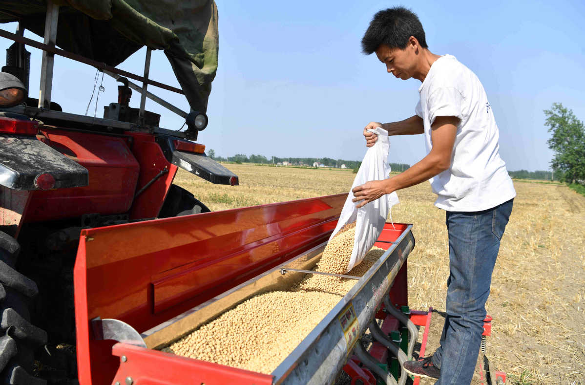 Avec l'automatisation de l'agriculture, les paysans chinois passent à de nouvelles méthodes