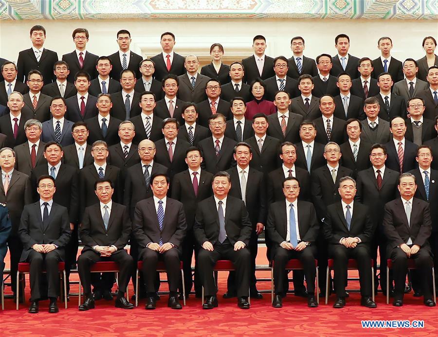 Xi Jinping rencontre les représentants de la mission Chang'e-4