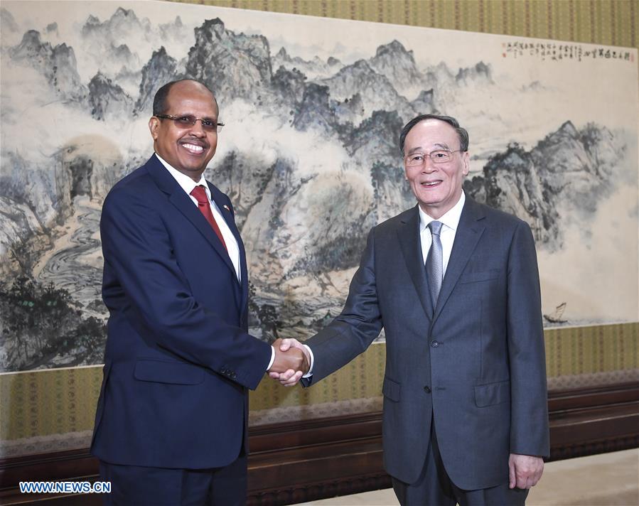 Le vice-président chinois rencontre le ministre djiboutien des Affaires étrangères