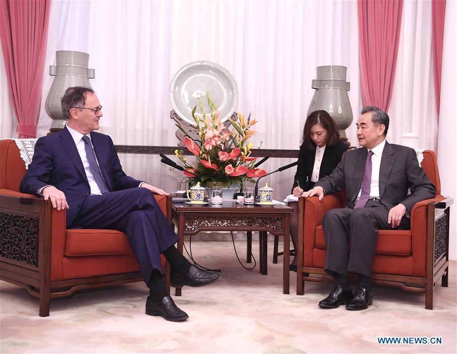 Le conseiller d'Etat chinois rencontre un co-président des négociations intergouvernementales sur la réforme du Conseil de sécurité de l'ONU