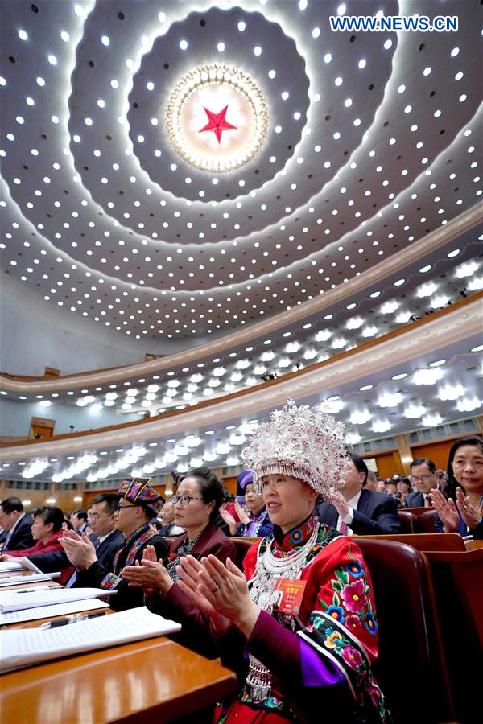 La deuxième conférence plénière de la session annuelle du corps législatif chinois