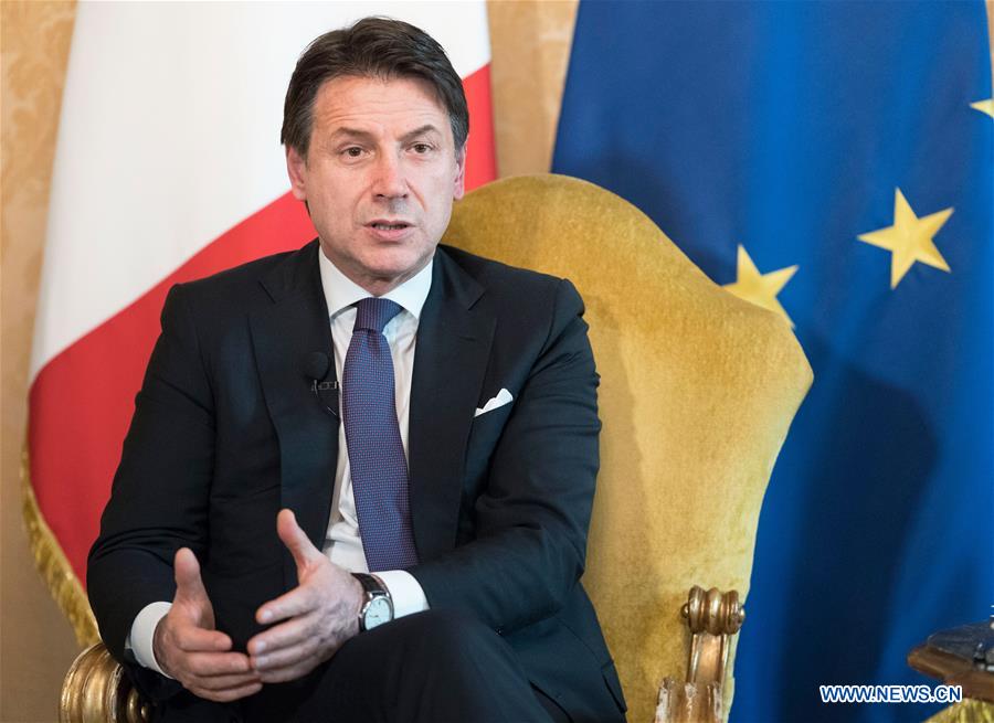 La visite du président chinois en Italie permettra de renforcer la coopération sino-italienne, dit le Premier ministre italien