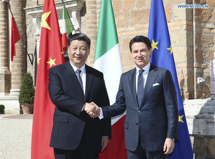 Xi et Conte entendent faire entrer les liens sino-italiens dans une nouvelle ère