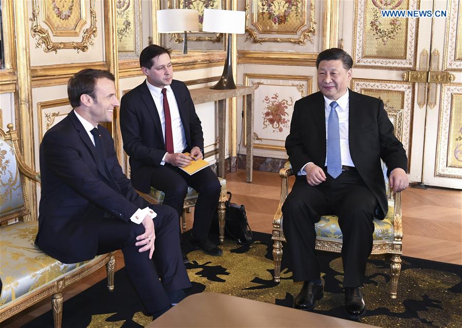 Xi et Macron entendent forger un partenariat sino-français plus solide, plus stable et plus dynamique