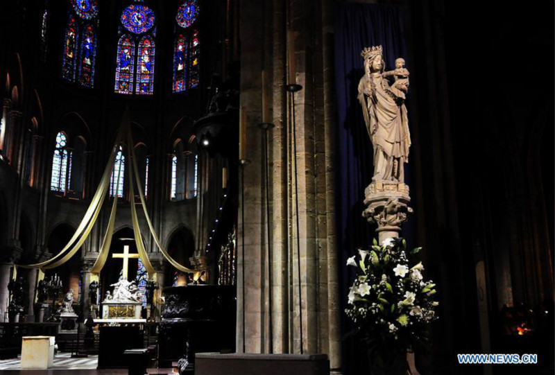 Les photos d'archives de la cathédrale Notre-Dame