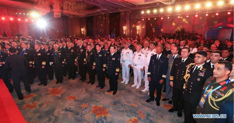 Début des événements navals multinationaux de célébration de l'anniversaire de la marine de l'APL