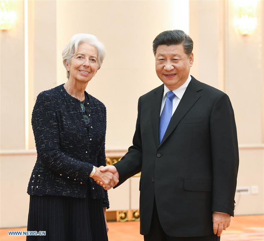 Xi Jinping rencontre la directrice générale du FMI