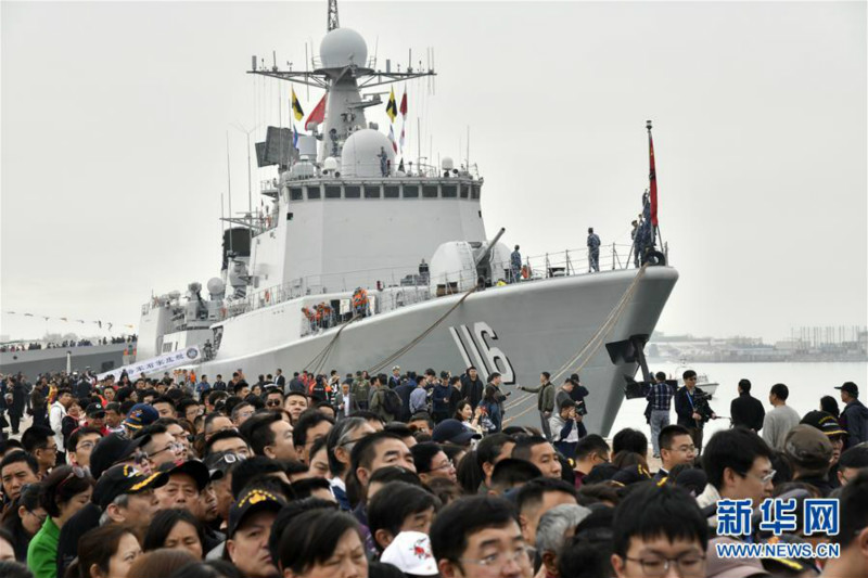 La journée portes ouvertes des marines des différents pays à Qingdao