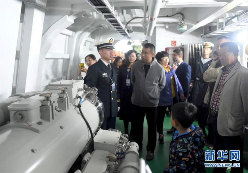 La journée portes ouvertes des marines des différents pays à Qingdao