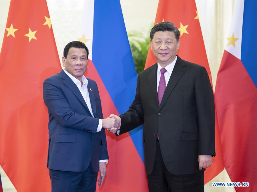 Xi Jinping rencontre le président philippin