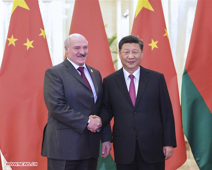 Xi Jinping rencontre le président biélorusse