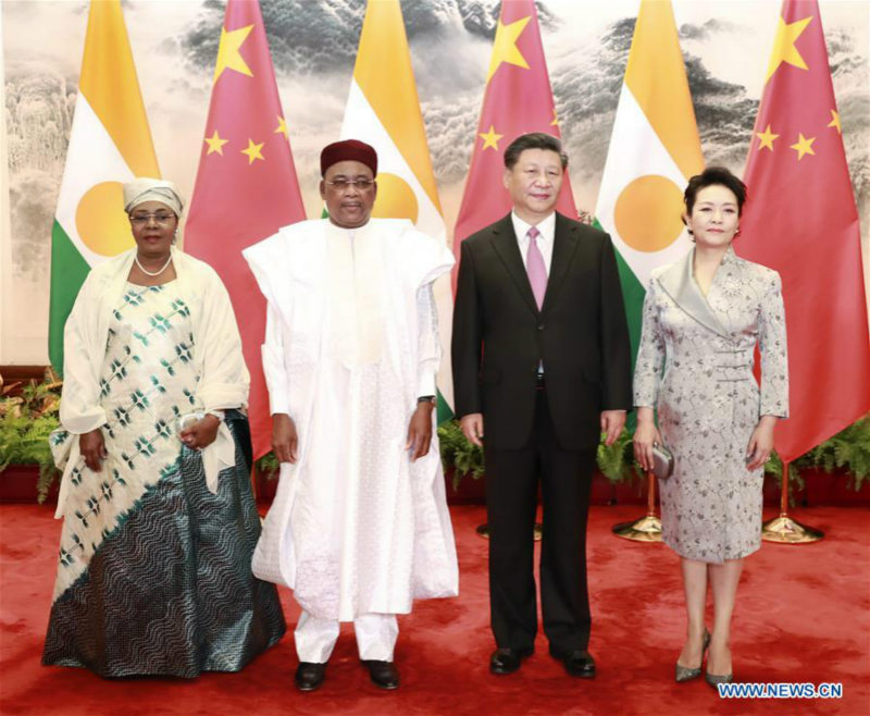 Entretien entre les présidents chinois et nigérien