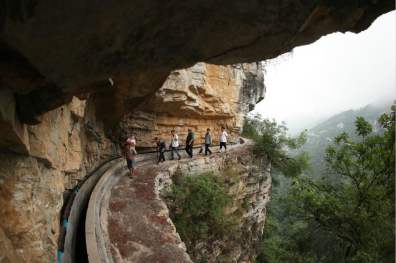 Le canal de la falaise, un paysage incroyable du Guizhou