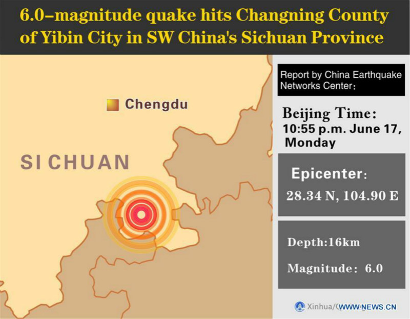 Séisme au Sichuan : 11 morts et 122 blessés