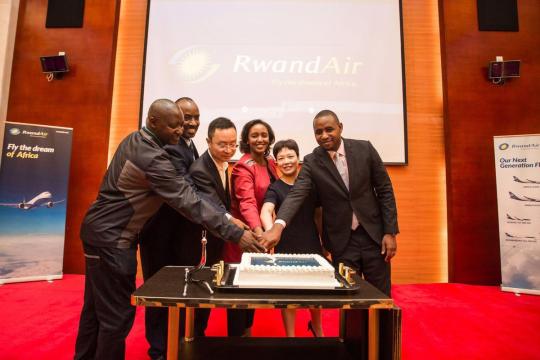 La compagnie aérienne RwandAir lance des vols à destination de Guangzhou