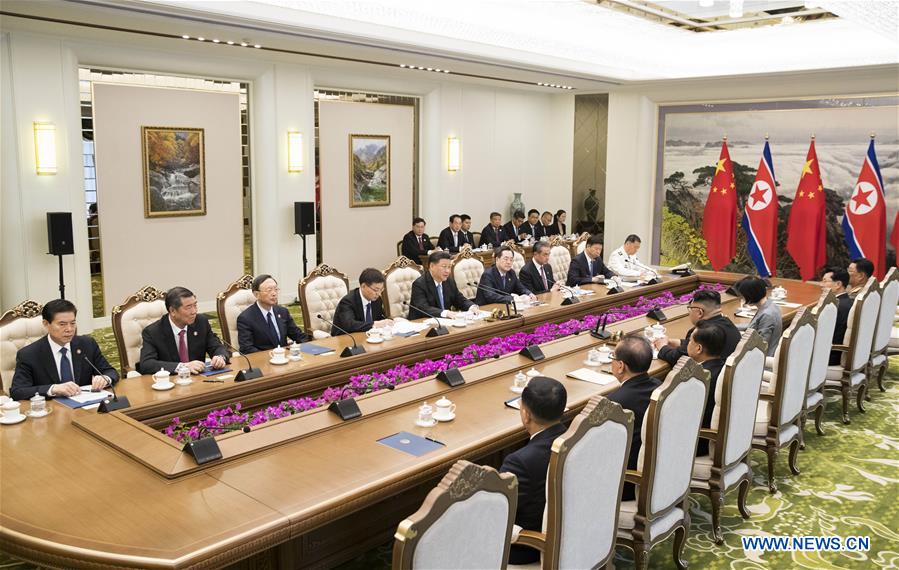 La Chine soutient la résolution politique de la question de la péninsule coréenne