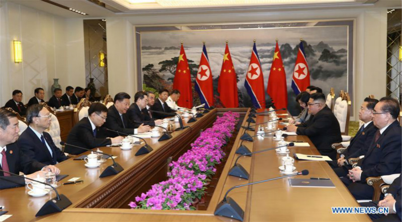 Xi et Kim décident de construire ensemble un meilleur avenir des relations bilatérales