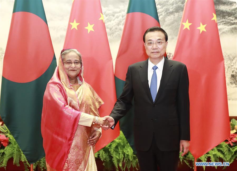 La Chine et le Bangladesh conviennent d'une coopération dans le cadre de 