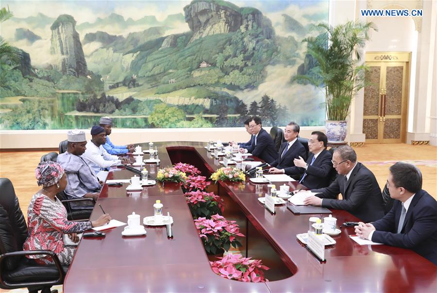 Le Premier ministre chinois rencontre le président élu de l'Assemblée générale des Nations Unies