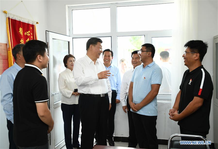 Le président chinois en tournée d'inspection en Mongolie intérieure