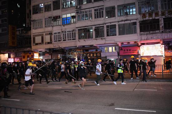 Comment la violence a perturbé Hong Kong au cours des deux derniers mois