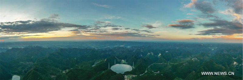 Chine : le radiotélescope FAST en maintenance