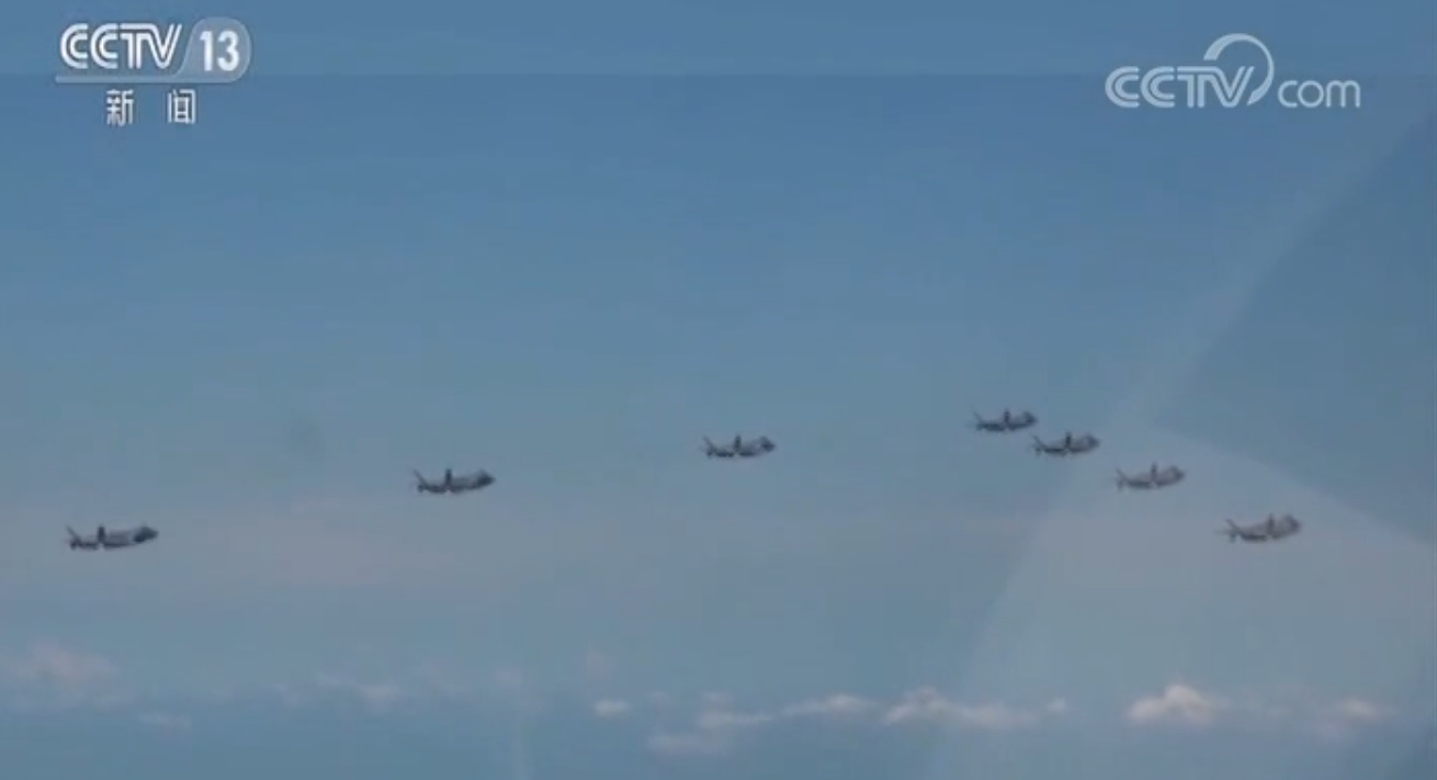 L'APL diffuse une vidéo avec la plus grande formation de J-20 jamais vue