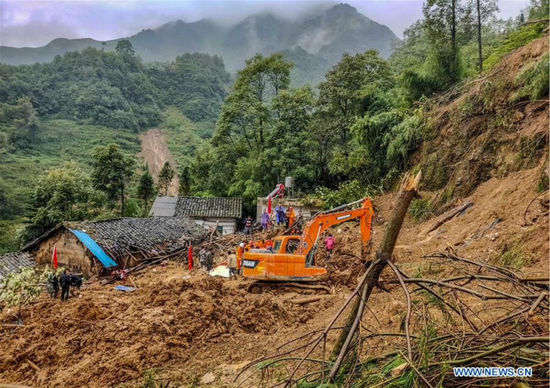 Chine : neuf personnes tuées dans un glissement de terrain au Yunnan