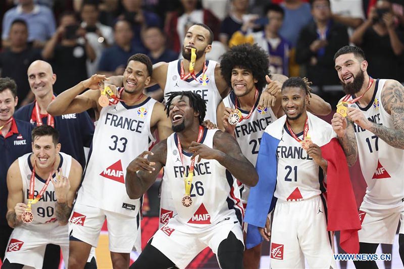 La France remporte le bronze à la Coupe du monde de basket de la FIBA