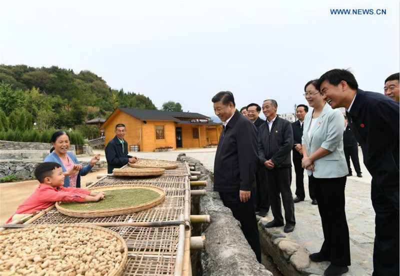 Xi Jinping effectue une tournée d'inspection dans le centre de la Chine