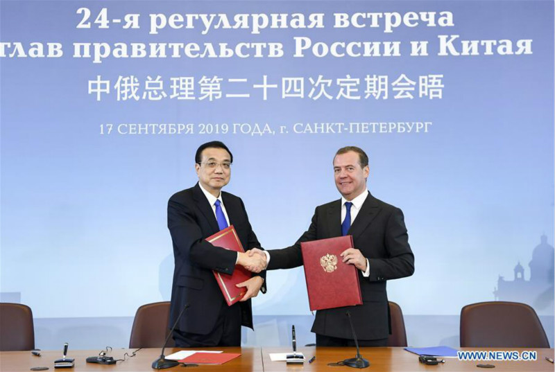 La Chine et la Russie souhaitent intensifier leur coopération et doubler le volume de leurs échanges commerciaux