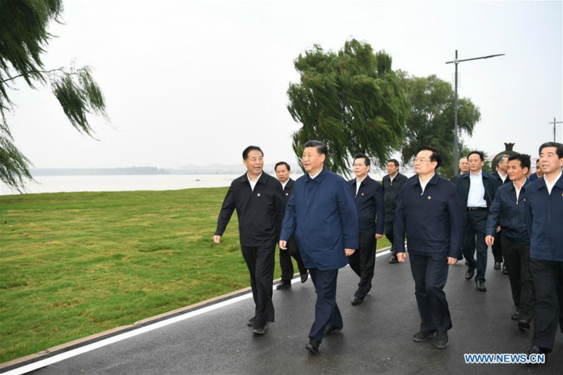 Xi Jinping appelle à la protection écologique et au développement de haute qualité du fleuve Jaune