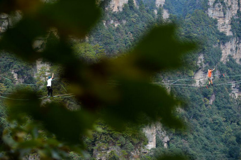 Hunan : un concours à haute altitude pour les plus courageux