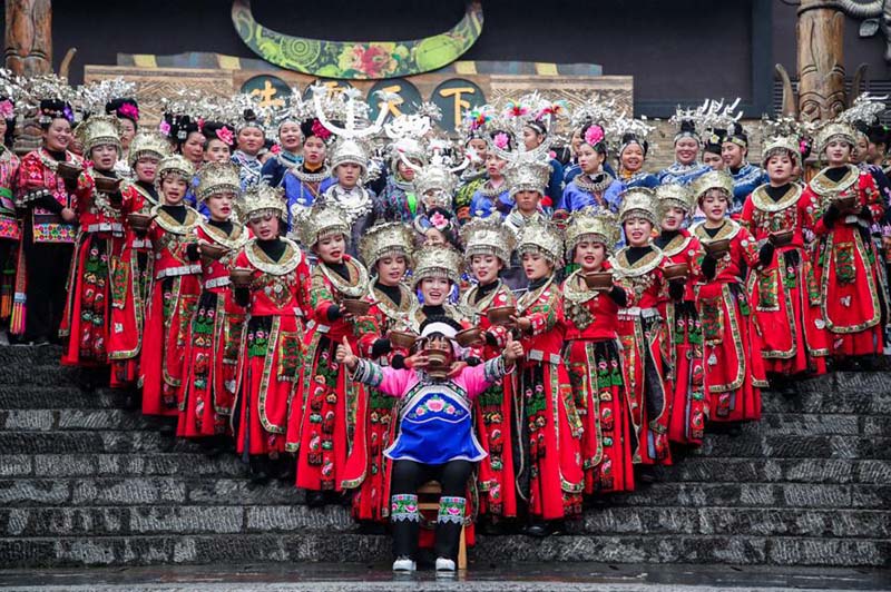 Le banquet le plus long au monde dans le Guizhou