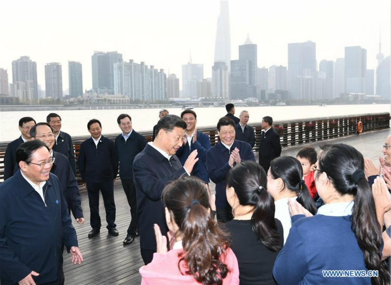Tournée d'inspection de Xi Jinping à Shanghai