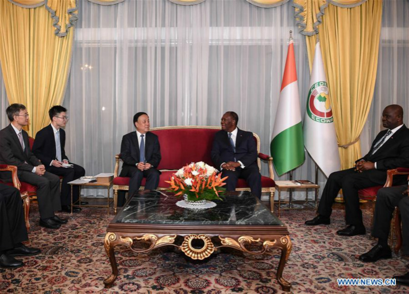 Les relations entre la Chine et la Côte d'Ivoire connaissent un développement rapide