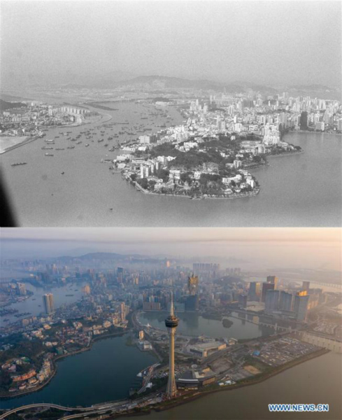 Le passé et le présent de Macao en photos